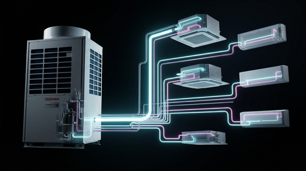 VRF Klima Sistem Yapısı